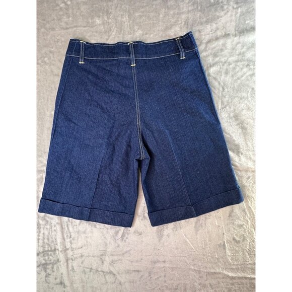 Gold Flava Womens Plus Size 16 Stretch Cotton Denim jean shorts - Picture 10 of 12